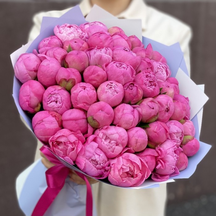 51 розовый пион Флеминг